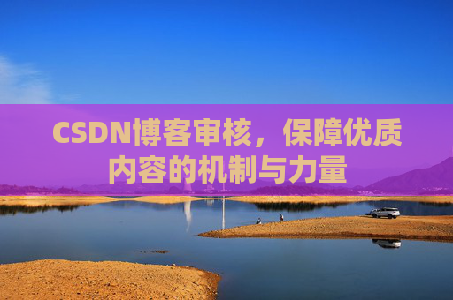 CSDN博客审核，保障优质内容的机制与力量